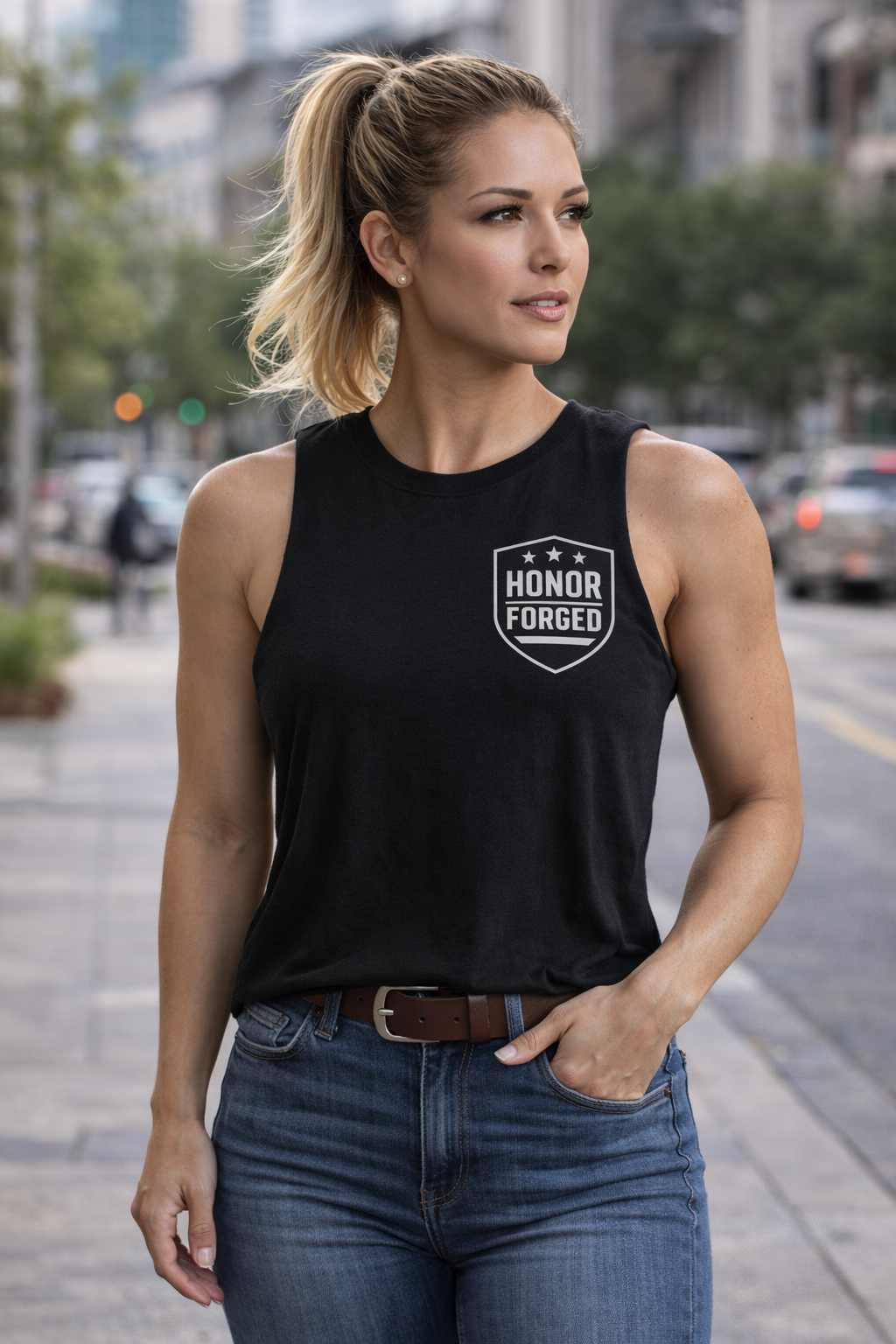 Womens Racer Back Tank