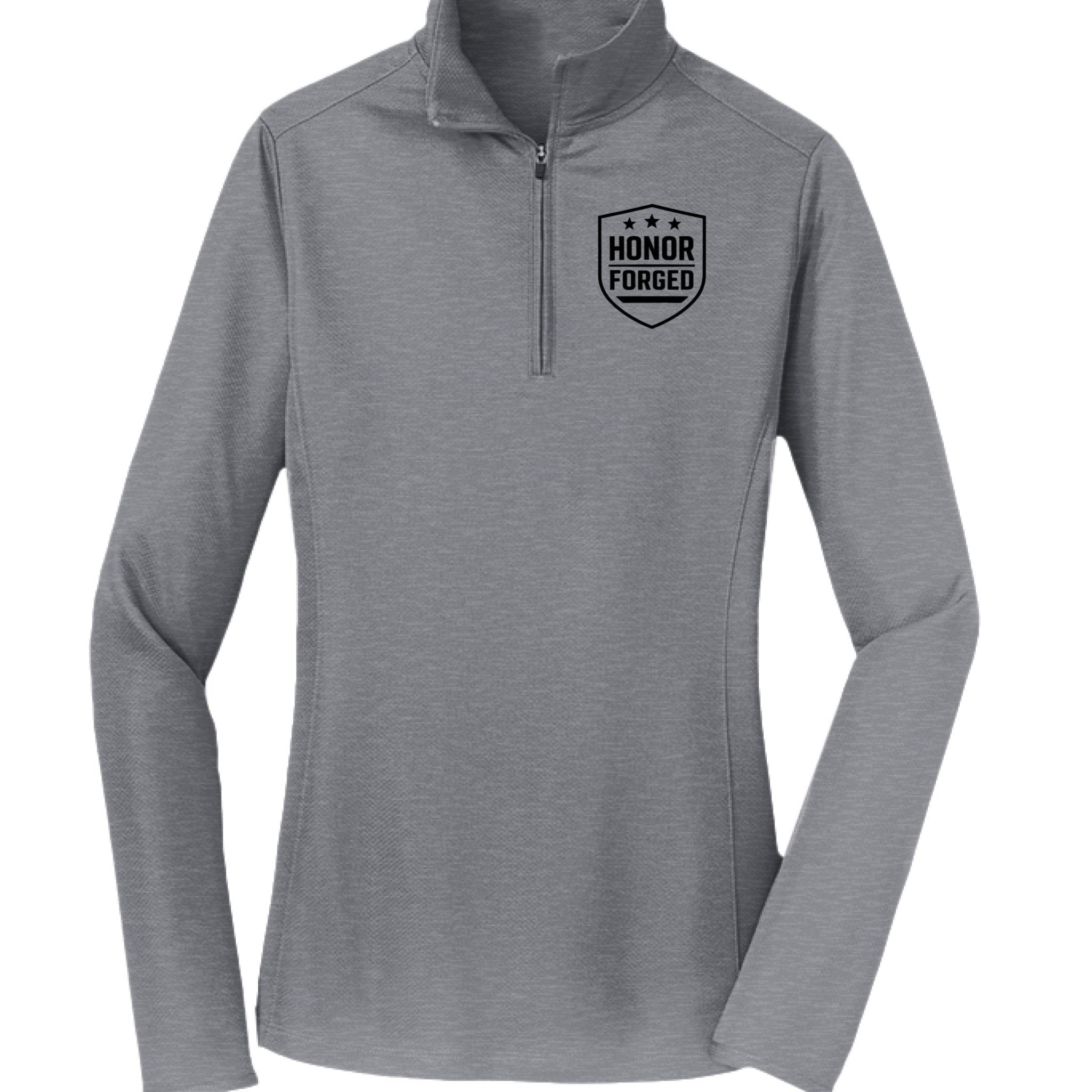HF Female Quarter Zip - HONOR FORGED
