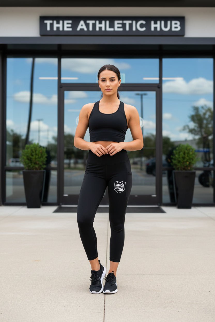 HF High Waist Leggings - HONOR FORGED
