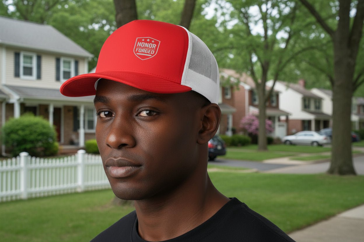 HF Trucker Hat - HONOR FORGED
