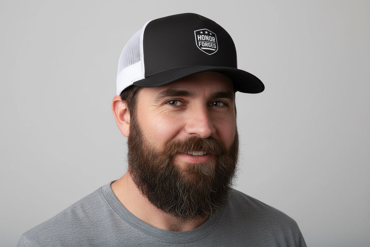 HF Trucker Hat - HONOR FORGED