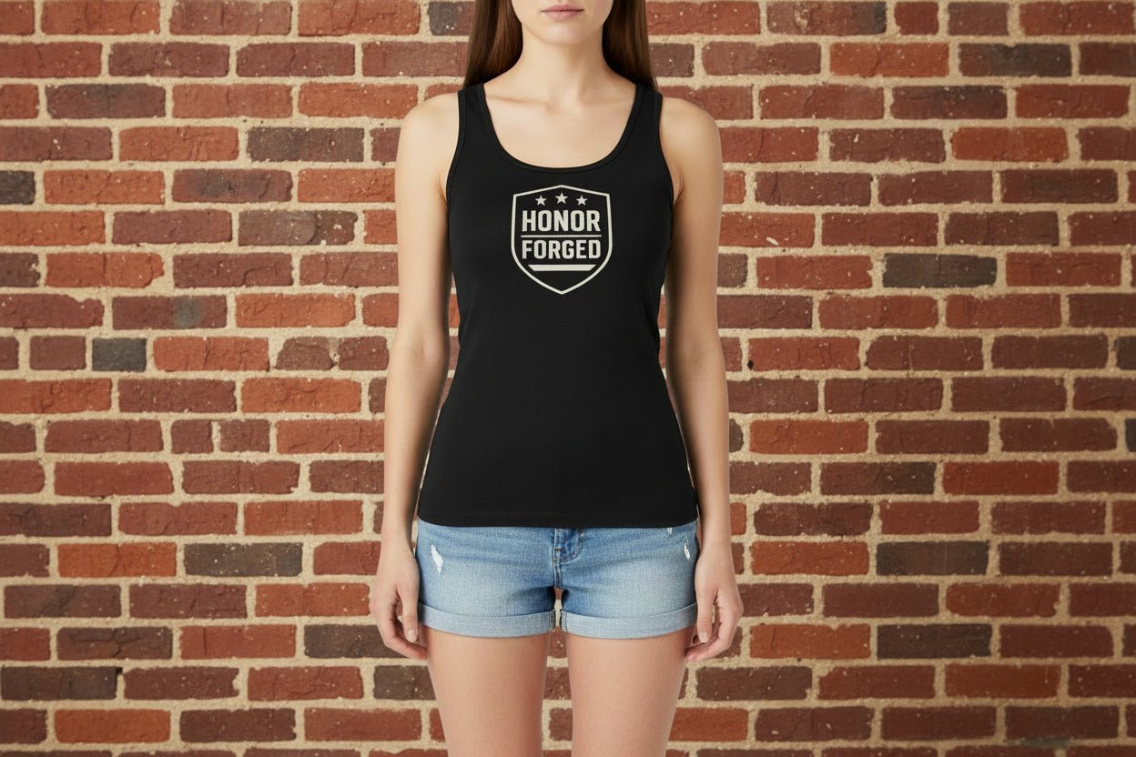 HF Womens Micro rib Tank - HONOR FORGED