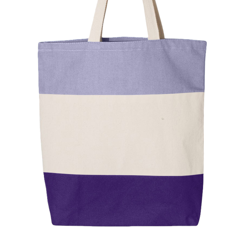 Purple/ Natural/ Lavender - BACK