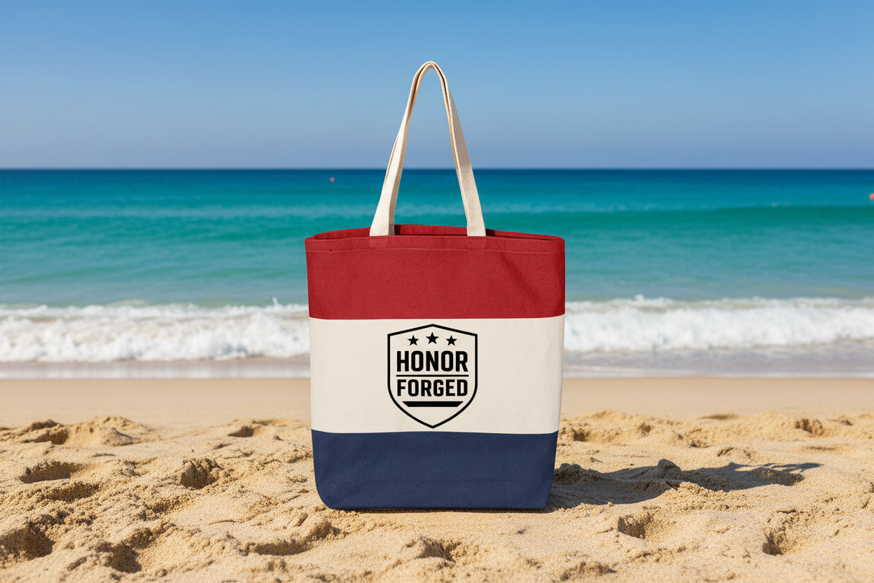Navy/ Natural/ Red - FRONT